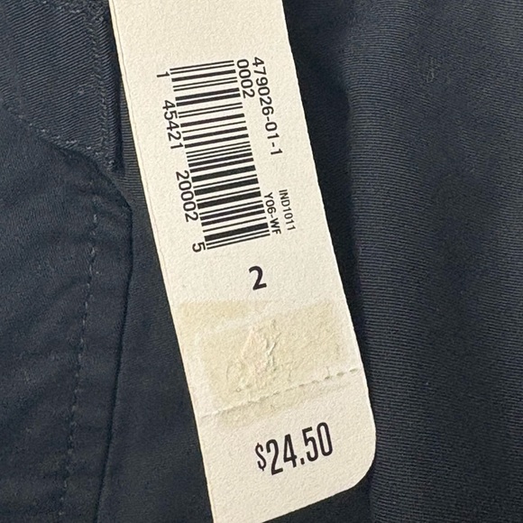 Old Navy Black Chino Mini Skirt Size 2 - Picture 9 of 9